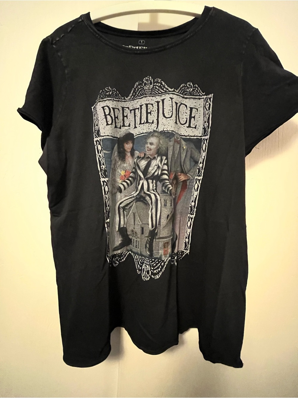 torrid Black Beetlejuice Graphic Tee